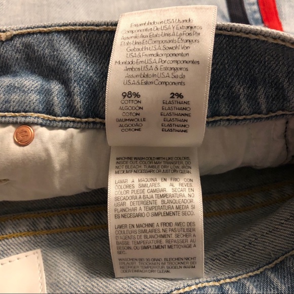 Mother Superior Easy Does It Stripe Shorts Size 29 - Picture 11 of 16